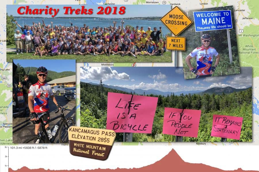 Bike Trek collage