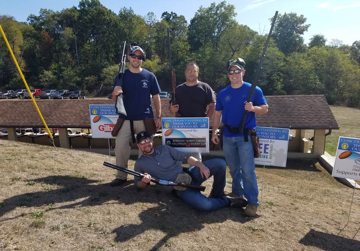 Berman | Sobin | Gross LLP attorneys take part in trap shoot event