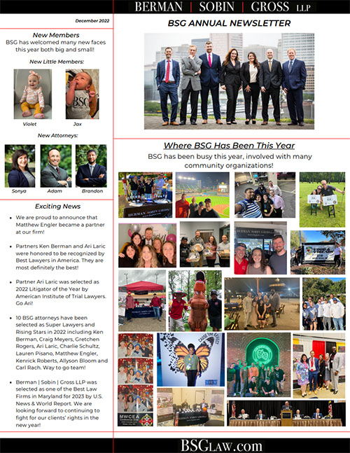 BSG Annual Newsletter - 2022