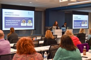 Gretchen Rogers Presents at the MAJ workers comp Seminar Gretchen Rogers Presents at the MAJ workers comp Seminar