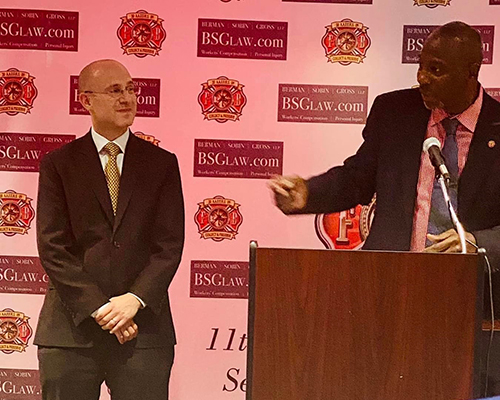 BSG Law honored by African American Fire Fighter’s Historical Society