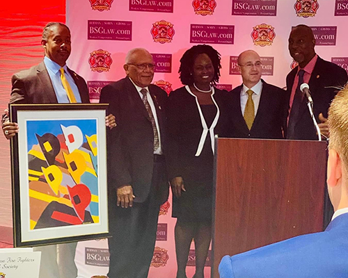BSG Law honored by African American Fire Fighter’s Historical Society