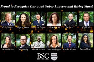 BSG Super Lawyers and Rising Stars 2026